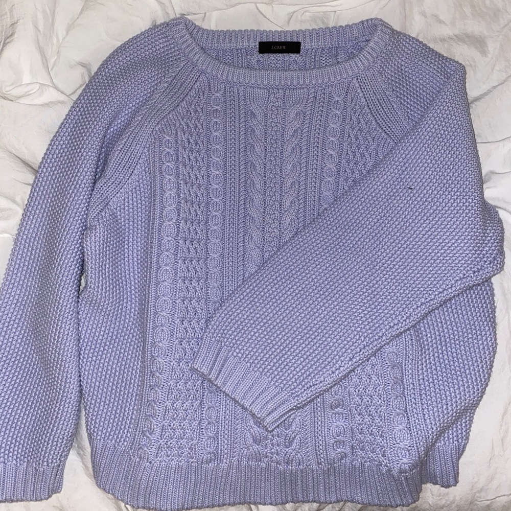 J Crew Periwinkle Sweater